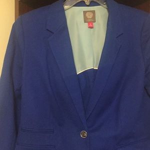 Vince Camuto Blue Blazer Size 10 NWOT